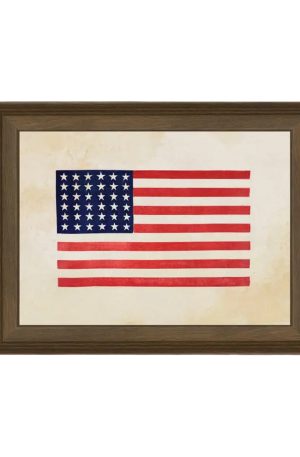 Thirty-Six Star Flag Art