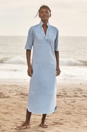 Emma Popover Henley Dress