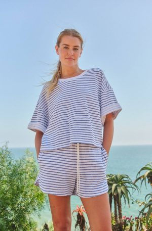 Roll Sleeve Top