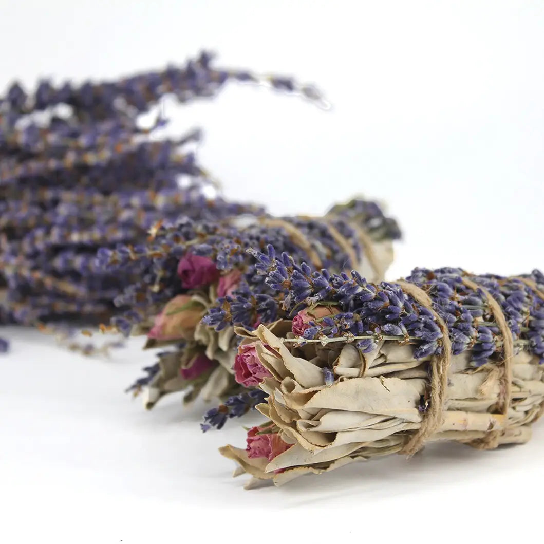 Lavender, Sage and Rose Smudge - Image 2