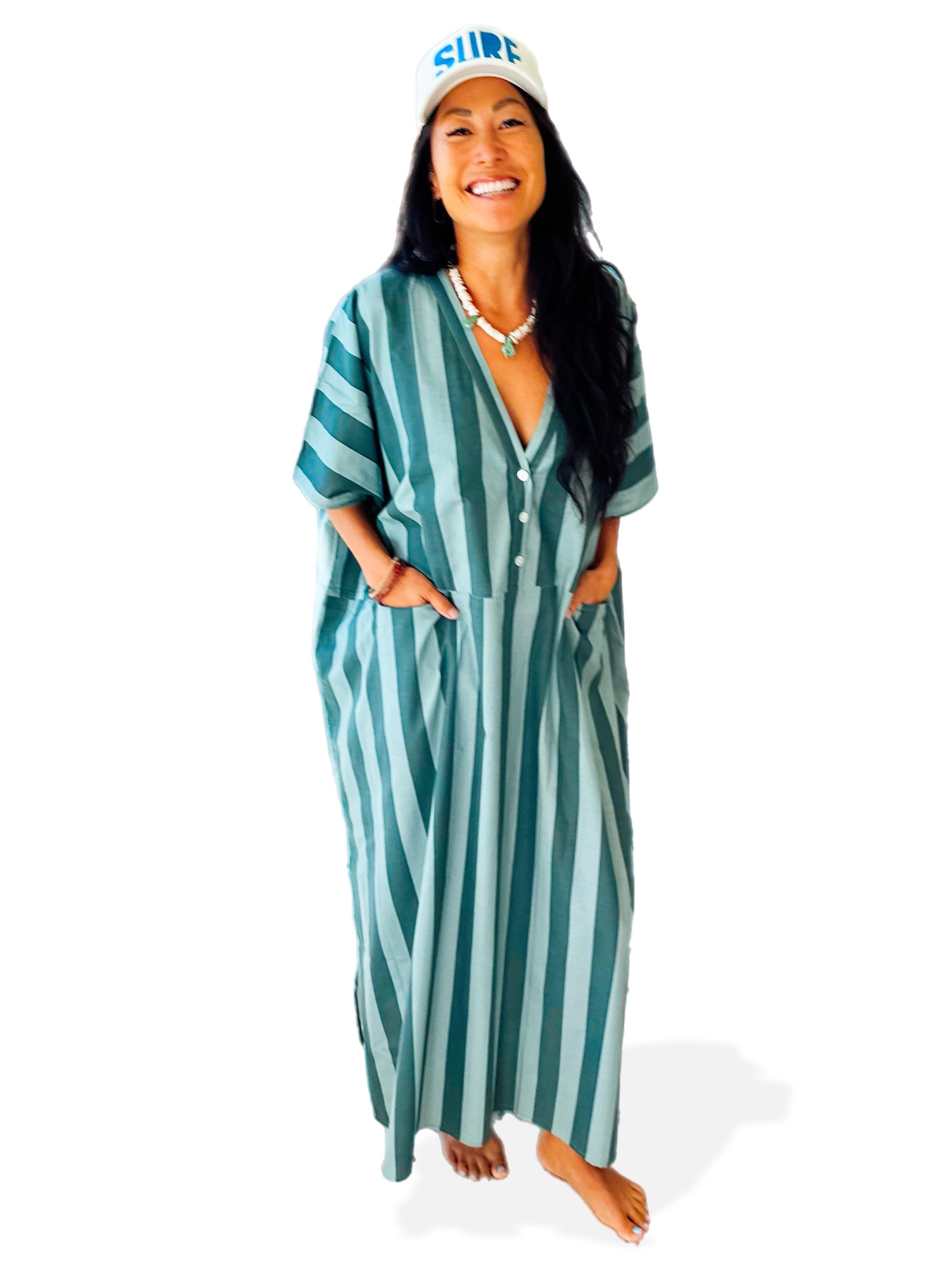 Suft Stripe Kaftan - Image 3
