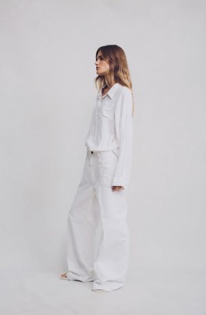 DECK PANT WHITE WASH