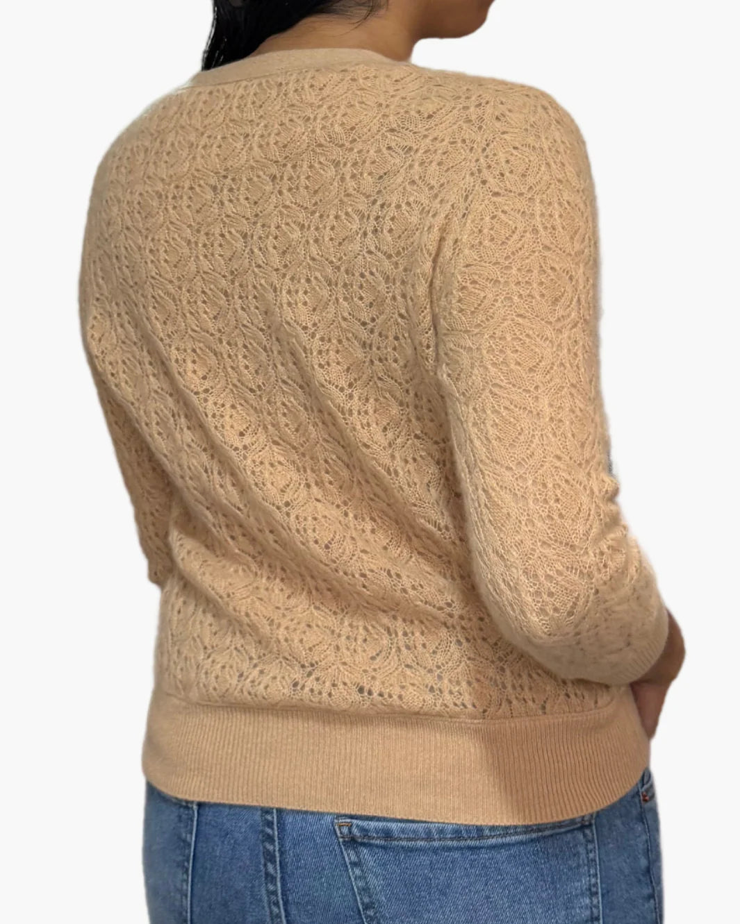 Lace Patch Cardigan - Image 2