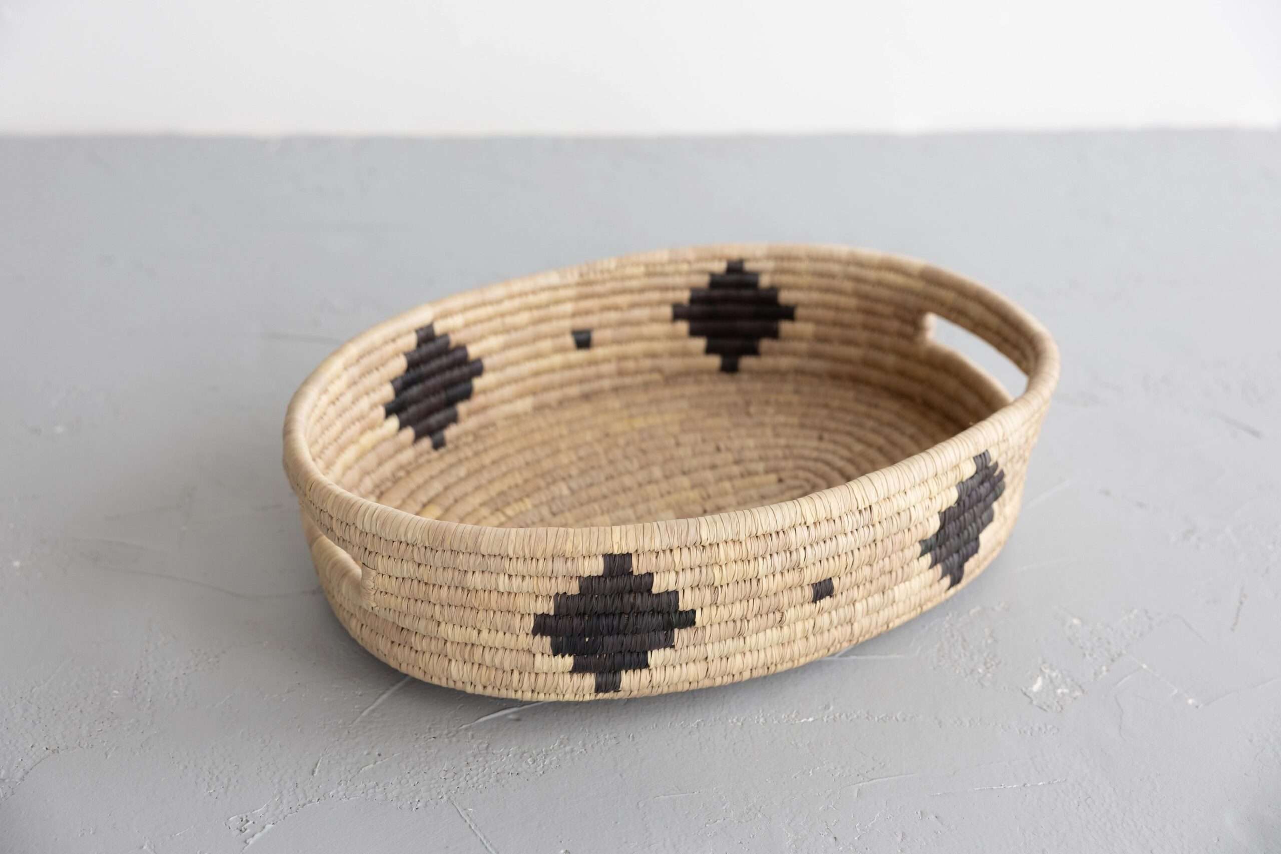 Palm Leaf Oval Basket - Image 3