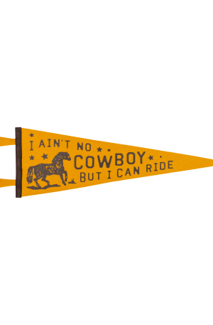 I Ain’t No Cowboy Pennant