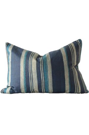 SW Blue White Vertical Stripes 17×24
