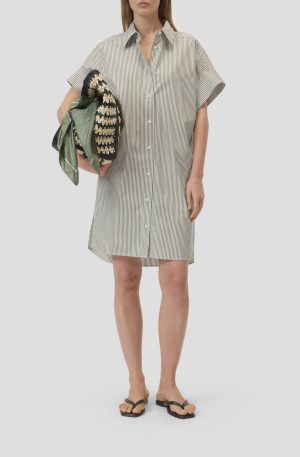 Turn-up Shirtdress