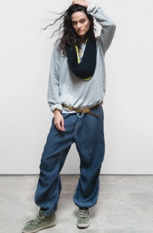Matte/Satin Biggy Pant
