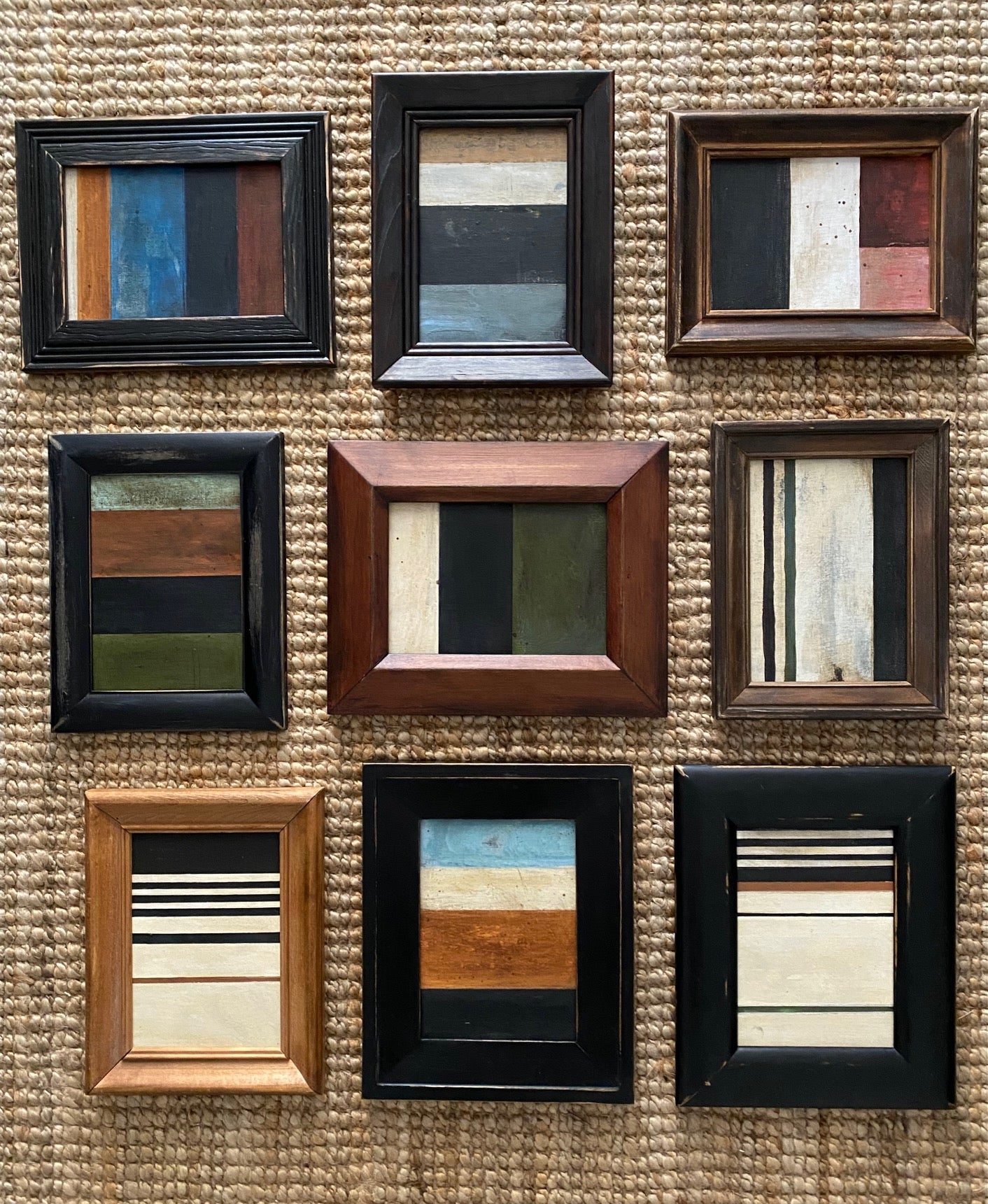 STRIPES Framed Art