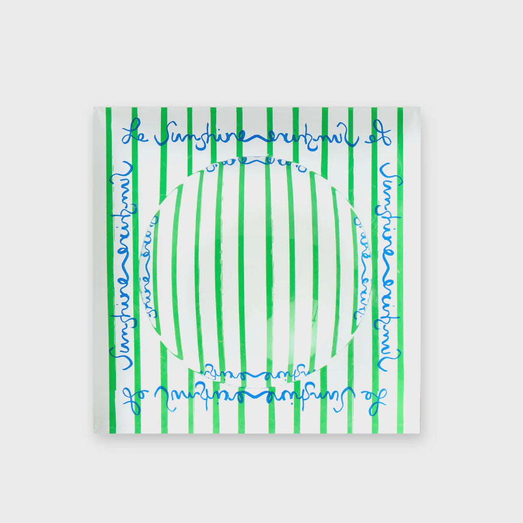 Le Sunshine Stripe Decorative Bowl