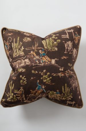 Brown Cowboy Jute 26×26