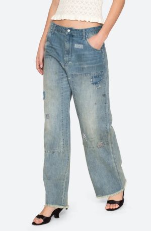 Claira Mended Jeans