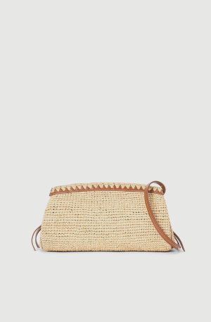 Maude Convertible Clutch /Natural