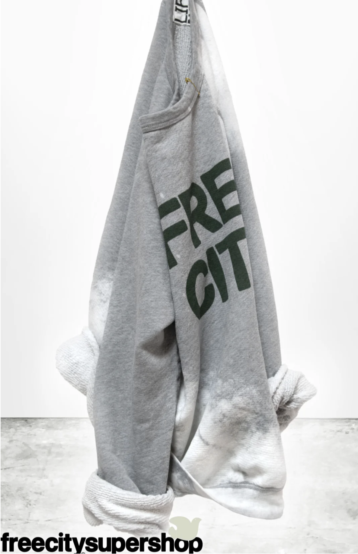 FREECITY BLEACHOUT RAGLAN