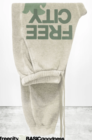 FREECITY LARGE SUNFADES pocket sweatpant