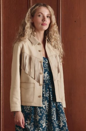 The Leather Fringe Jacket