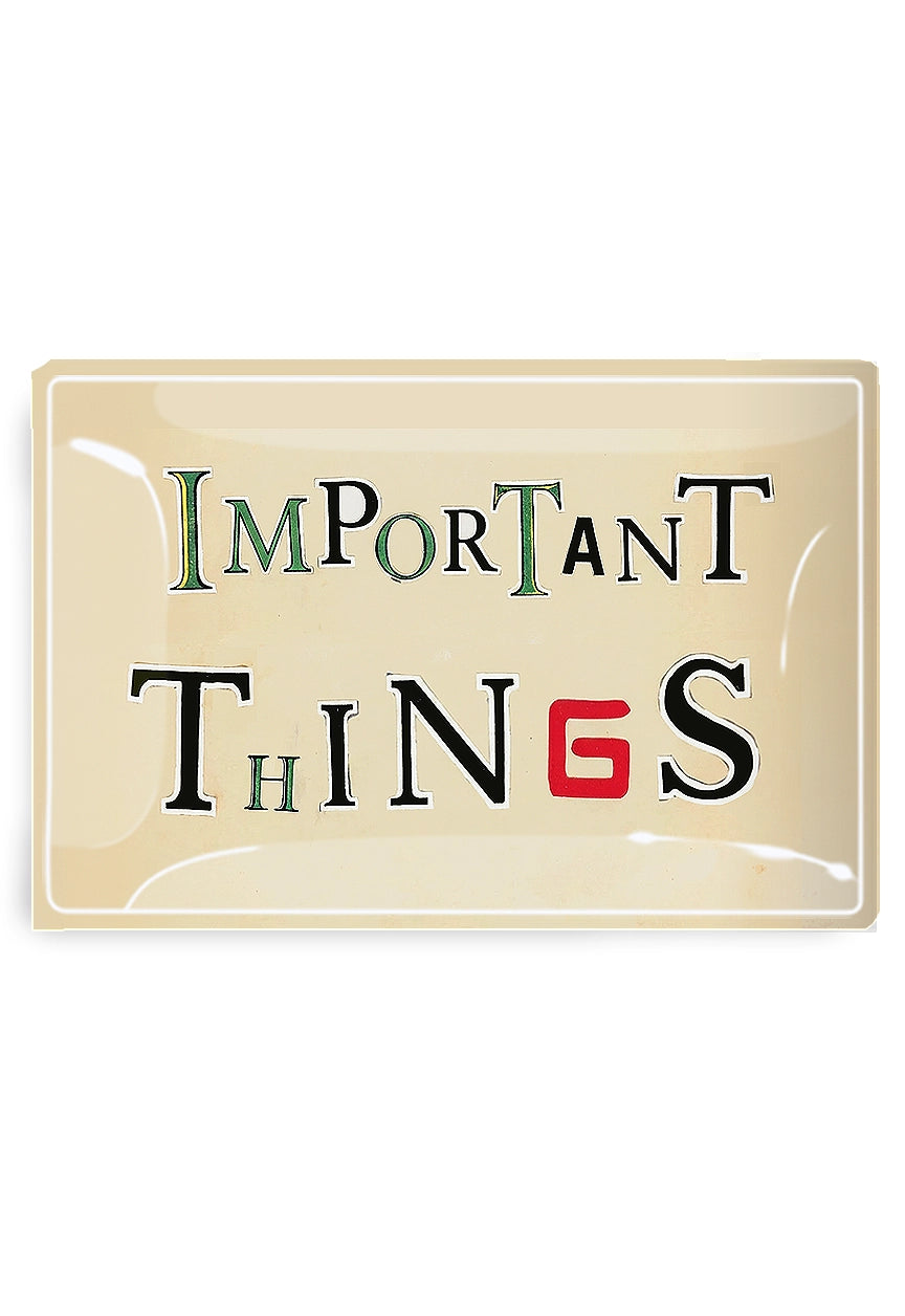 Important Things Glass Tray - Image 2