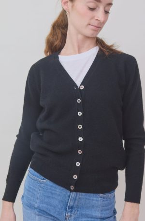 Tulle Back Cardigan
