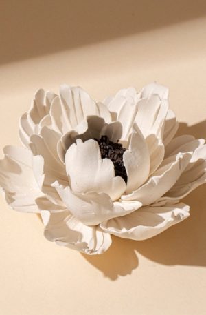 Ceramic Anemone Incense Holder