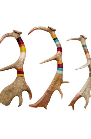 Wool & Copper Wrap Deer Antler Fallow