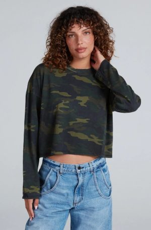 Cropped LS Tee