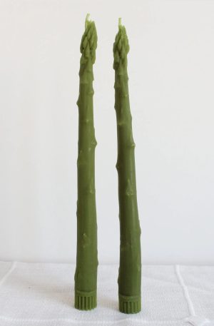 Asparagus Beeswax Candles