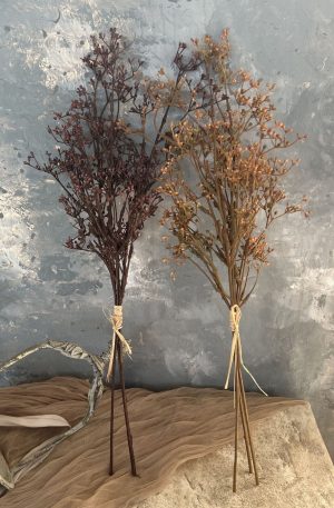 22” Faux Seeded Baby’s Breath Bunch