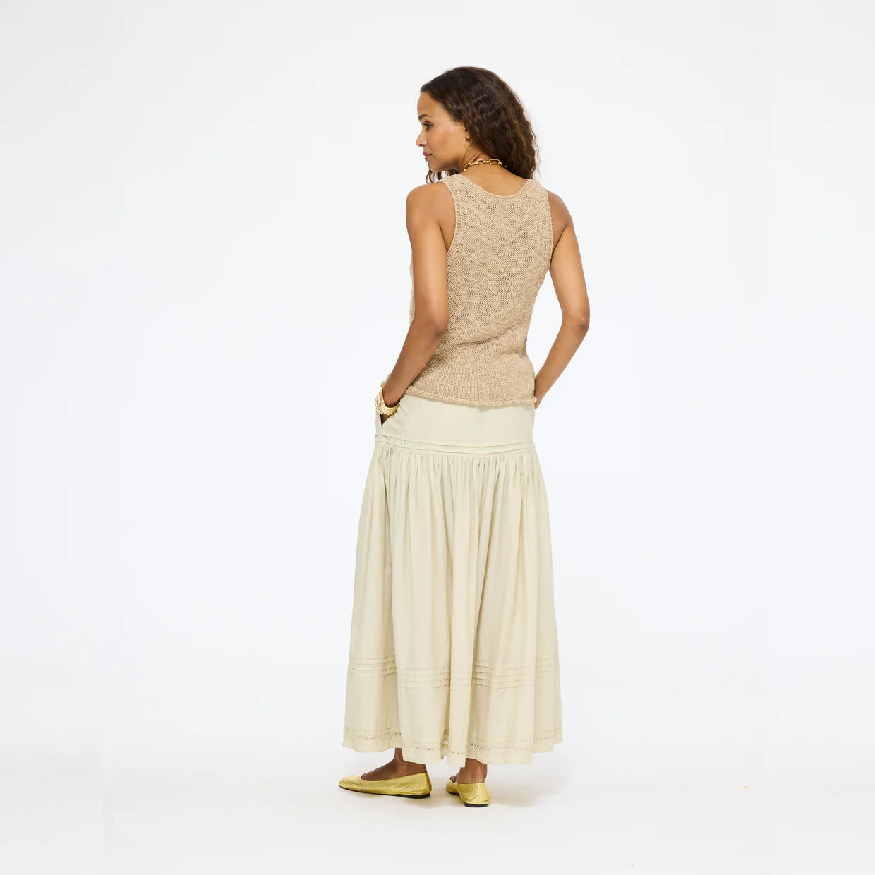 Vacance Pintuck Skirt - Image 5