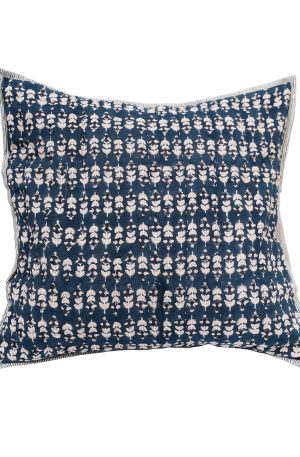 Blossom Block Print Euro Sham