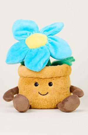 Blue Flower Pot Warmies