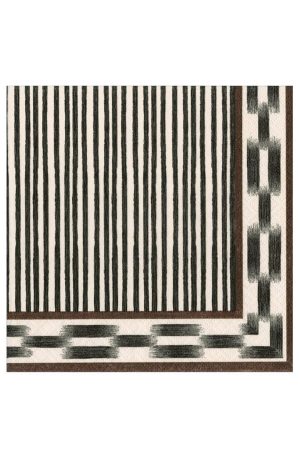 Boho Stripe Cocktail Napkin