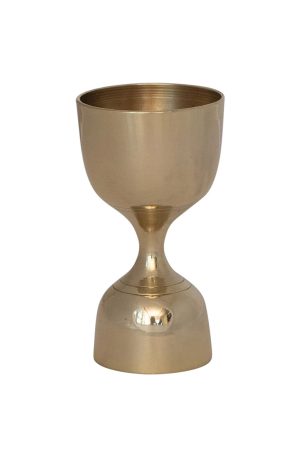 Brass Double Sided Cocktail Jigger