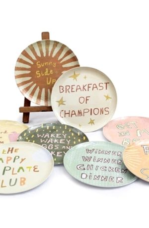The Breakfast Club Plate Set