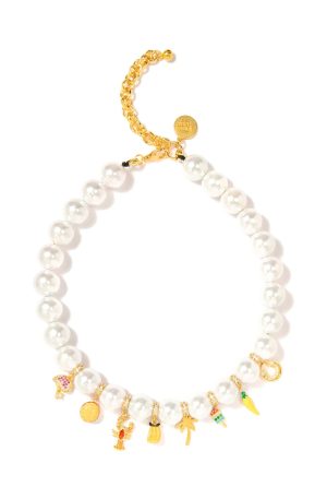 Brunch by the Sea Necklace 16″