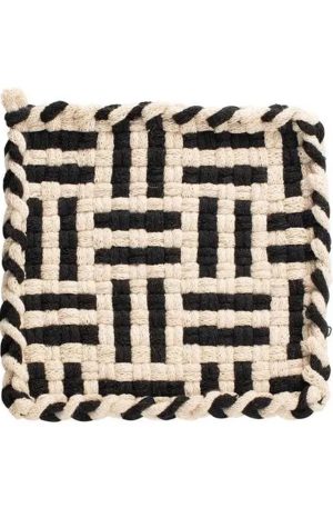 Handwoven Potholders Forest Collection