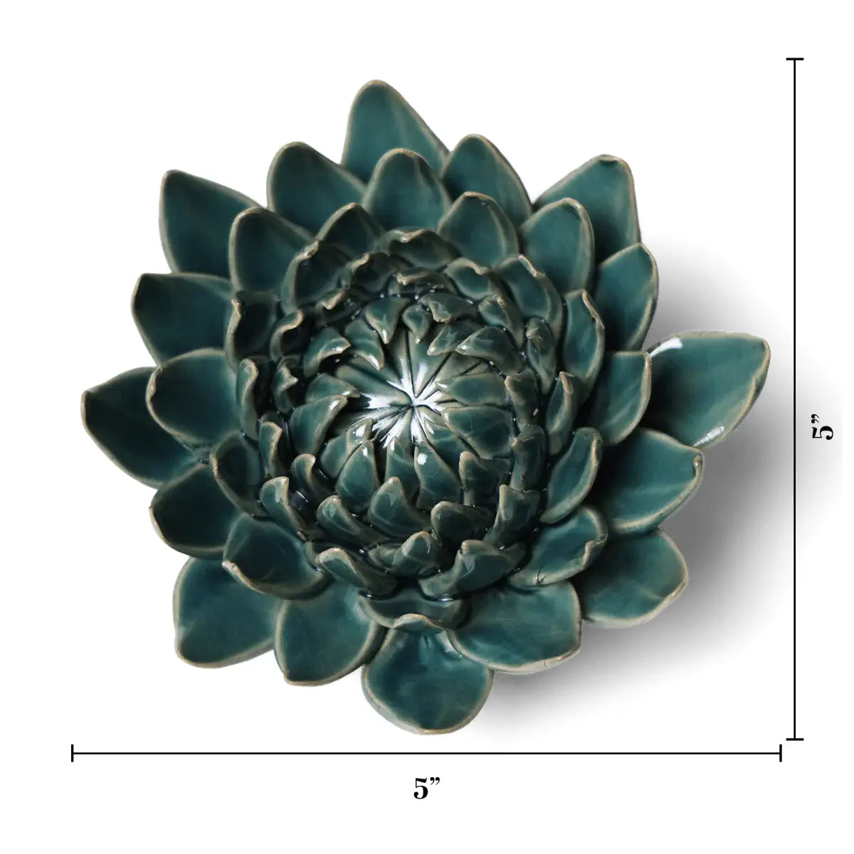 Dahlia Teal - Image 3