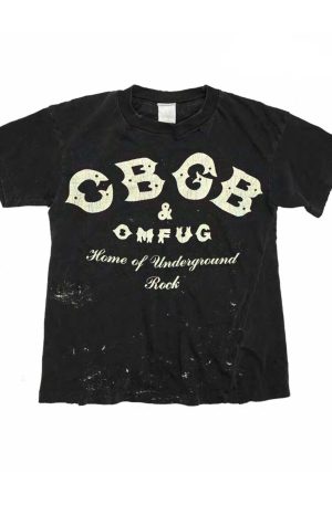 CBGB Crop Tee