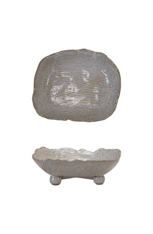 Trinket Dish Tray/White