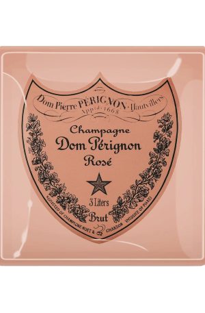 Dom Perignon Rose Glass Tray