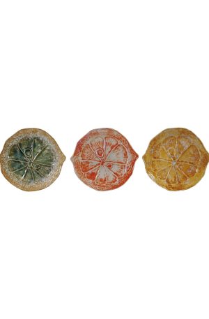Assorted Citrus Shaped Plate
