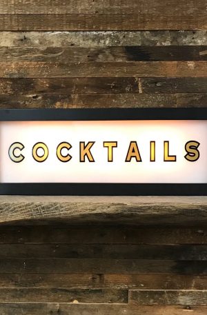 Lighted Sign