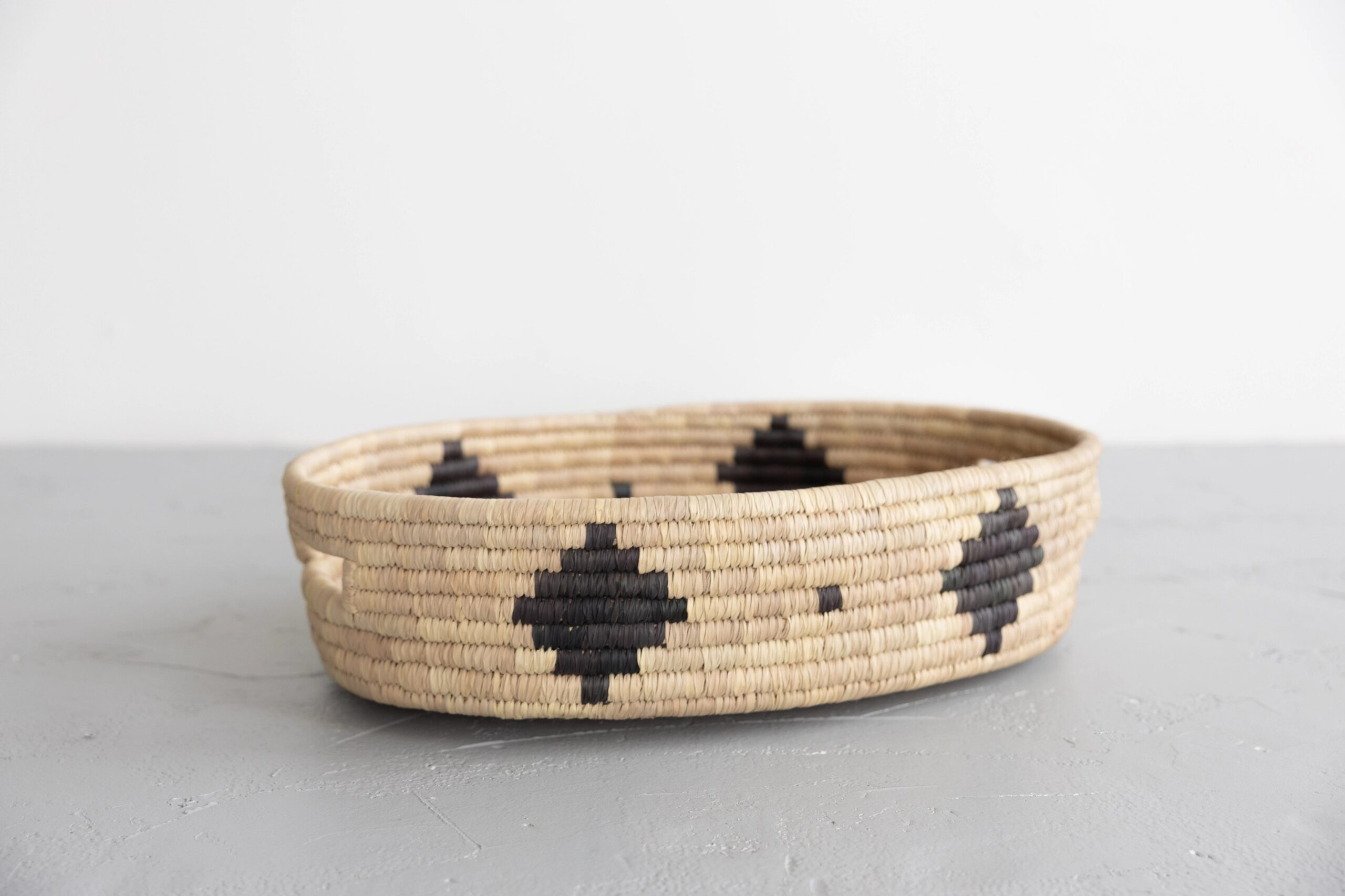 Palm Leaf Oval Basket - Image 2