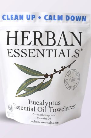 Eucalyptus Essential Oil Towelettes | Portable Aromatherapy