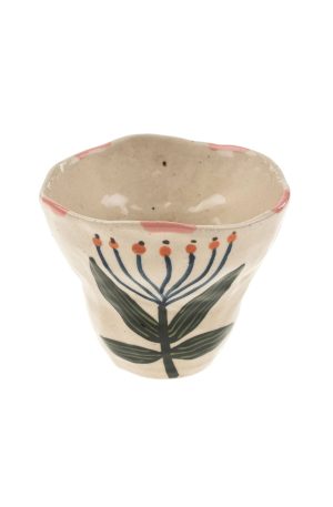 Flora Pottery Cup