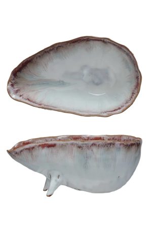 Stoneware Footed Bowl