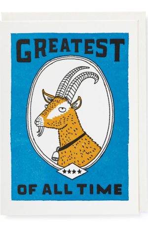 Greatest of All Time Card