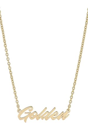 Script Necklace