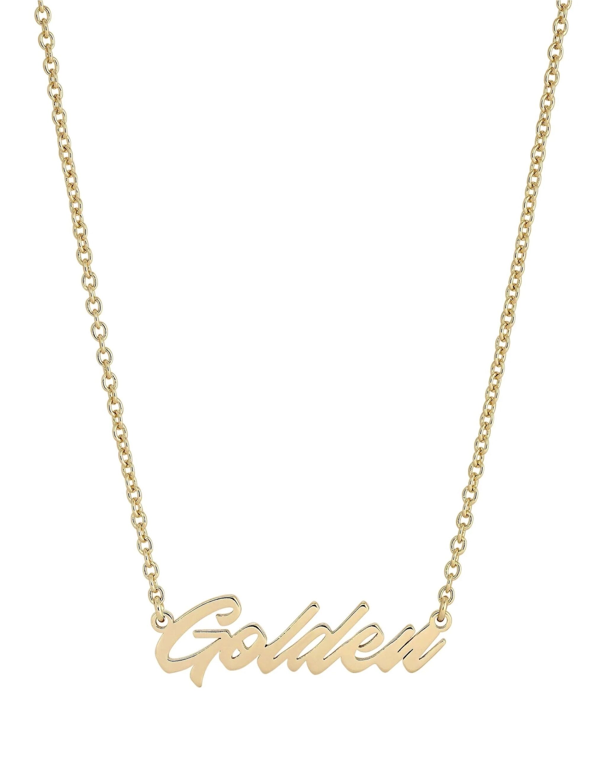 Script Necklace