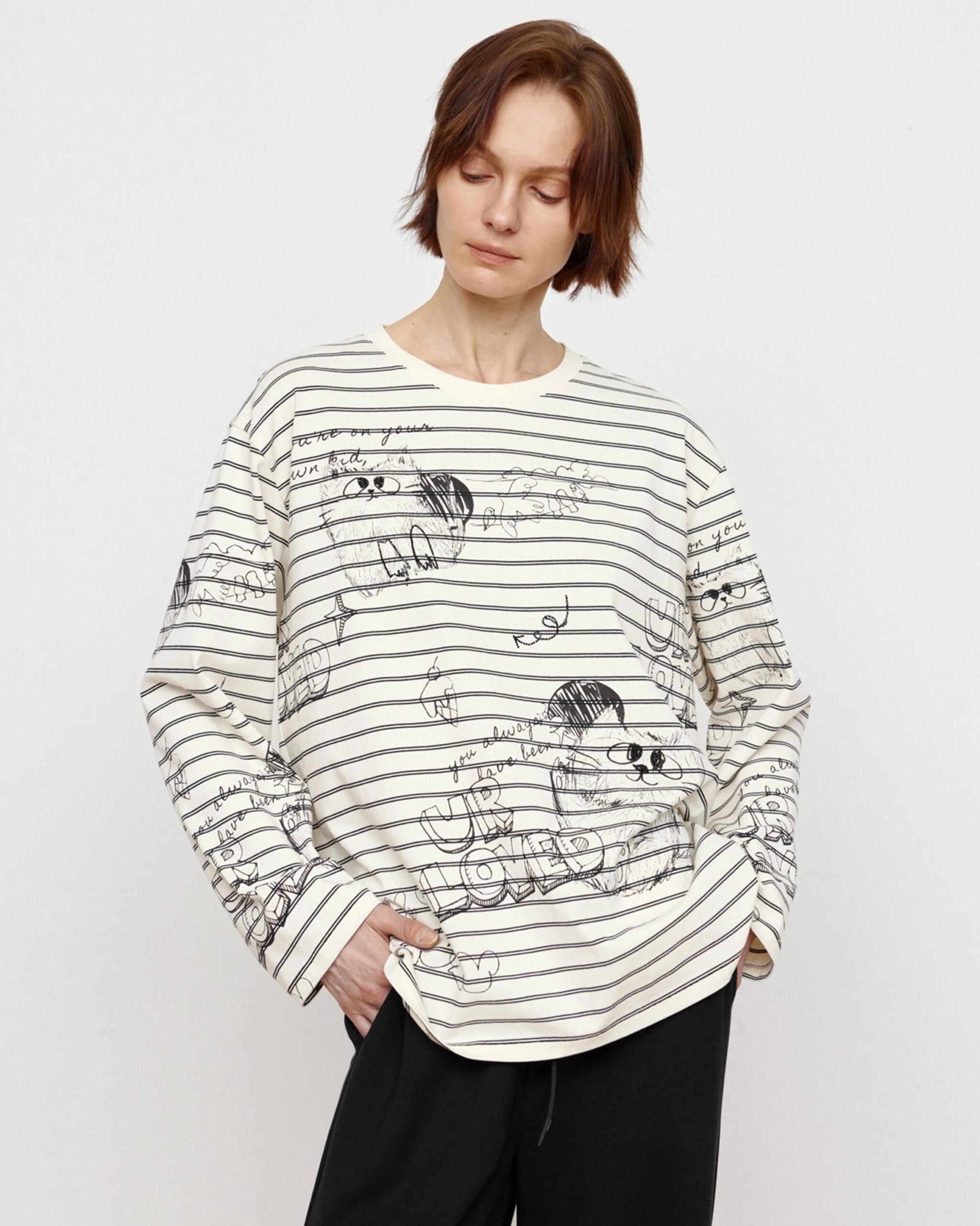 Graffiti Stripe Tee