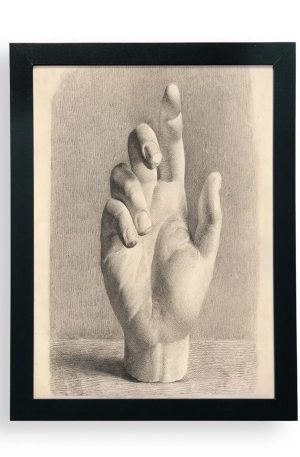 Dreyer Hand Drawn After Plaster